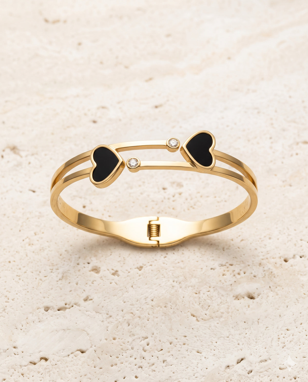 Black Heart Double Kada